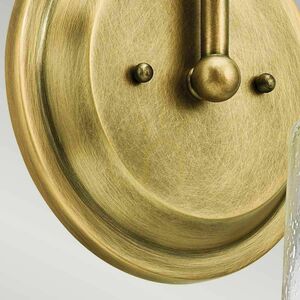 Waverly 1 Light Wall Light - Natural Brass Elstead small 4