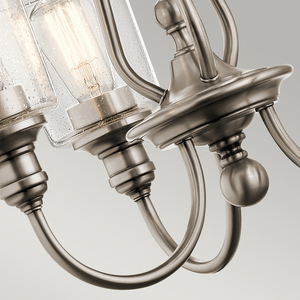 Waverly 3 Light Chandelier - Classic Pewter Elstead small 3