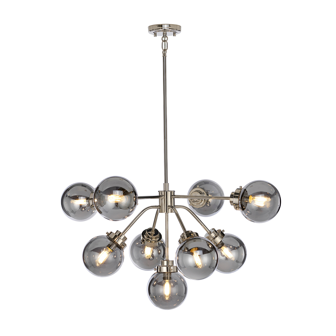 Kula 9 Light Chandelier Elstead