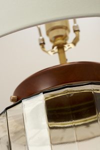 Luga Table Lamp - Smoke Elstead small 2
