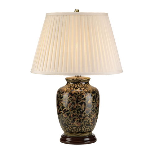 Check Morris 1 Light Small Table Lamp Elstead