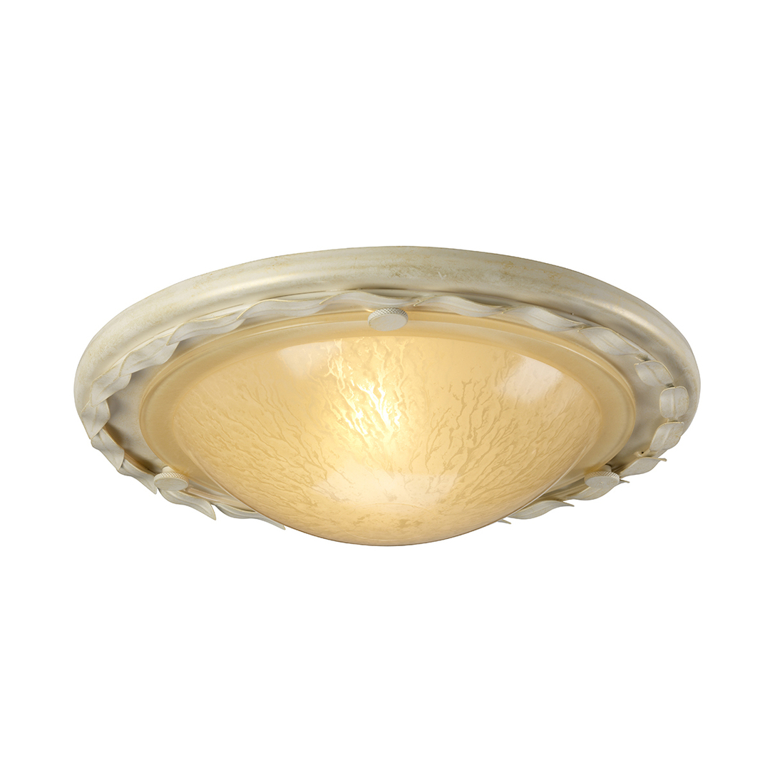 Plafond Olivia 1 - Ivory/Gold Elstead