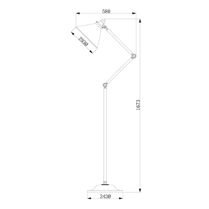 Provence 1 Light Floor Lamp - Old Bronze Elstead small 4