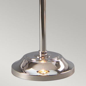 Provence 1 Light Stick Lamp - Polished Nickel Elstead small 1