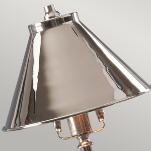 Provence 1 Light Stick Lamp - Polished Nickel Elstead small 2
