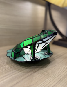 Tiffany Animal Lamps Frog Tiffany Lamp Elstead small 5