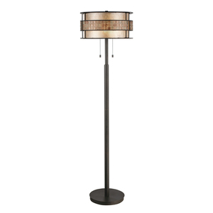 Laguna 2 Light Floor Lamp Elstead small 0