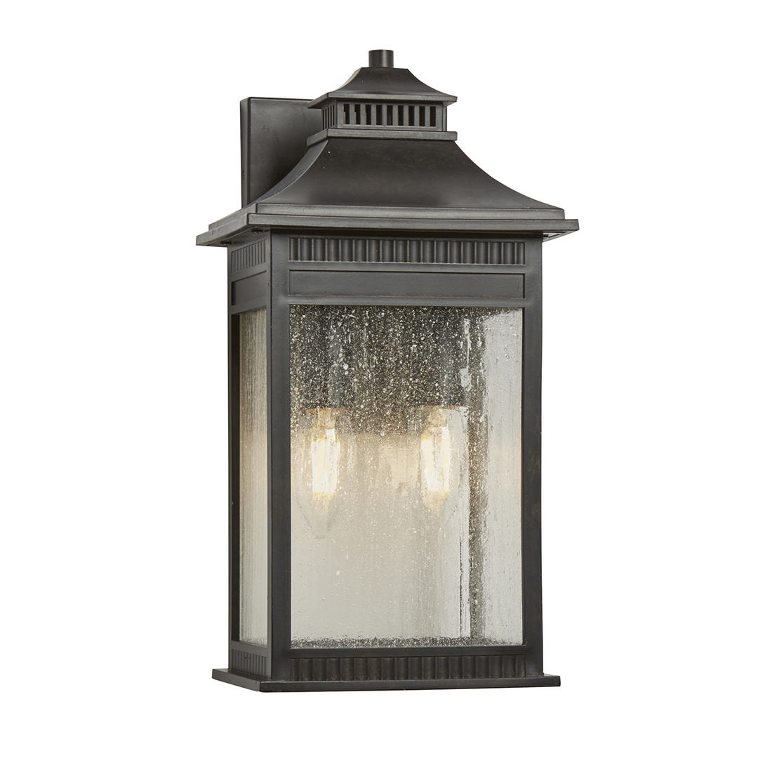 Livingston 2 Light Medium Wall Lantern Elstead