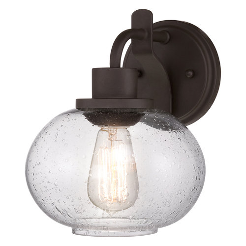 Check Trilogy 1 Light Wall Light - Old Bronze Elstead