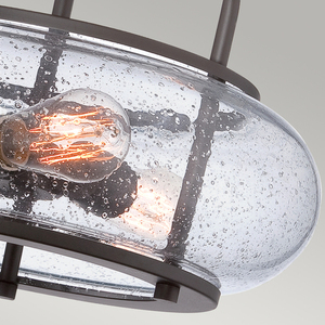 Trilogy 3 Light Medium Semi-Flush - Old Bronze Elstead small 2