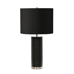 Ripple 1 Light Table Lamp - Black Elstead small 0