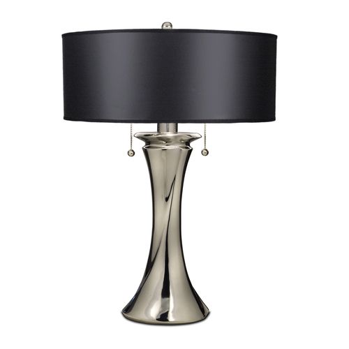 Check Manhattan 2 Light Table Lamp  Elstead