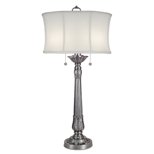 Check Presidential 2 Light Table Lamp Elstead