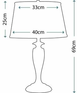 Stuyvesant 1 Light Table Lamp  Elstead small 1