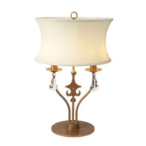 Windsor 2 Lighgt Table Lamp - Gold Patina Elstead small 0