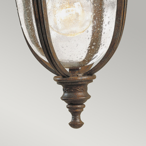 English Bridle 1 Light Small Wall Lantern - British Bronze Elstead small 3