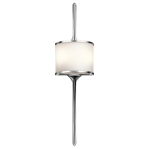 Mona 2 Light Wall Light - Polished Chrome Elstead small 0