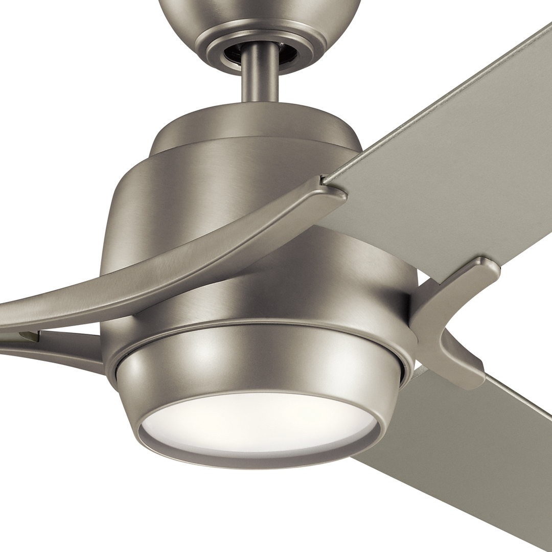View Ceiling fan with lighting Zeus Brushed nickel, IP20 LED 3000K 152cm Ceiling fan with lighting Zeus Brushed nickel, IP20 LED 3000K 152cm