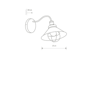 Wall lamp GARRET 6442 Nowodvorski small 1