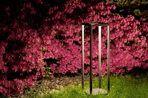 Outdoor bollard light Nowodvorski SYMMETRY LED I 8180 graphite LED 7 W 50 cm small 2