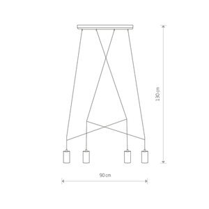 Hanging lamp IMBRIA 7957 Nowodvorski small 1