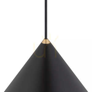 Nowodvorski ZENITH S 7996 pendant light, black and brass, GU10 small 4