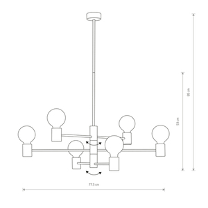 RADIUS 7932 Nowodvorski ceiling small 2