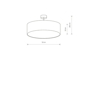 Ceiling lamp VIOLET 7958 Nowodvorski small 1