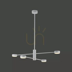 Nowodvorski ORBIT 7941 white chandelier 4×GX53 84.5 cm small 2