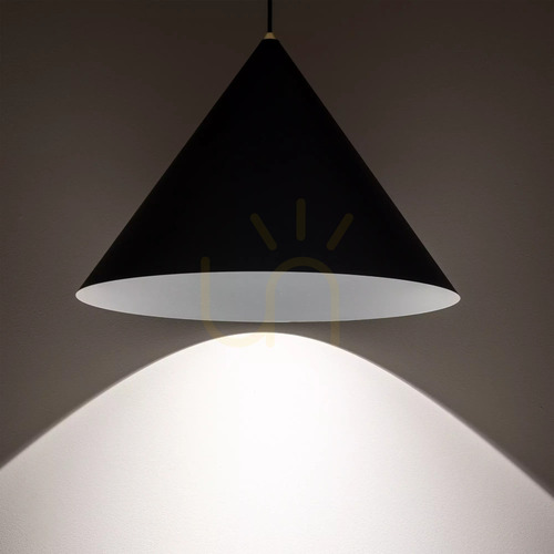 Check Nowodvorski ZENITH L 8005 pendant light, black with brass, 50 cm