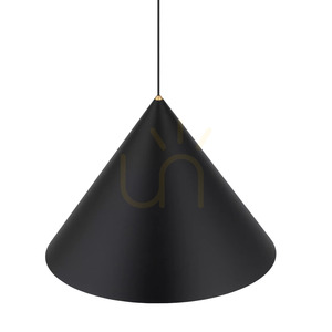 Nowodvorski ZENITH L 8005 pendant light, black with brass, 50 cm small 3