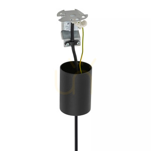 Nowodvorski ZENITH L 8005 pendant light, black with brass, 50 cm small 9