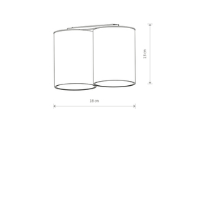 SPOT EYE TONE surface mounted lamp 8088 Nowodvorski small 1