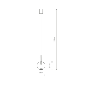 Hanging lamp SPHERE S 7847 Nowodvorski small 2