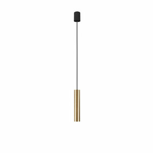 Nowodvorski BATON 7851 pendant light – brass and black, 1×E27 small 1