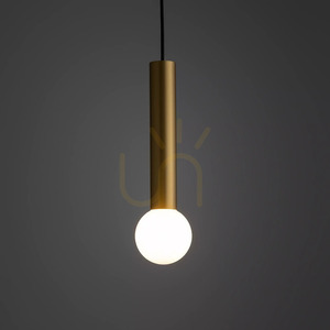 Nowodvorski BATON 7851 pendant light – brass and black, 1×E27 small 4