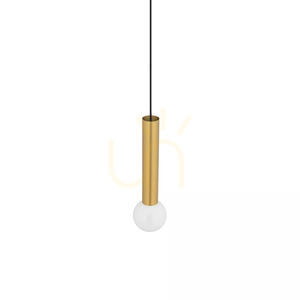 Nowodvorski BATON 7851 pendant light – brass and black, 1×E27 small 5