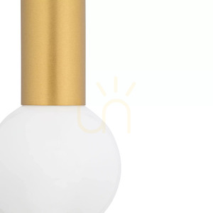 Nowodvorski BATON 7851 pendant light – brass and black, 1×E27 small 6