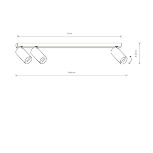 Spot MONO 7783 strip - Nowodvorski small 1