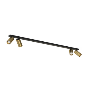 SPOT MONO black/gold strip lamp 7784 GU10 - Nowodvorski small 0