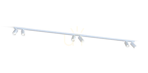 Check White long strip SPOT MONO 7813 200 cm - GU10 - Nowodvorski