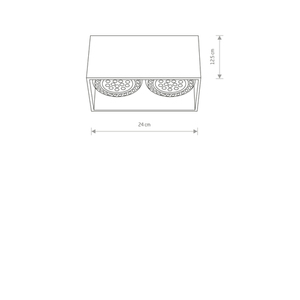 Ceiling lamp DALE 7613 Nowodvorski small 1