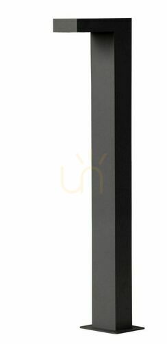 Check Outdoor Post Light Lucide Texas 60cm Anthracite Aluminum LED 28851/60/30
