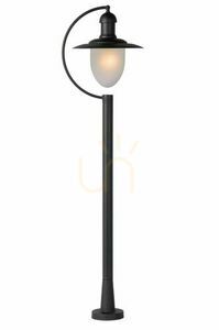 Lucide Aruba Outdoor Standing Light Black Metal IP44 E27 11873/01/30 small 0