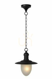 Lucide Aruba Outdoor Pendant Light Black Metal IP44 25 cm 11872/01/30 small 0