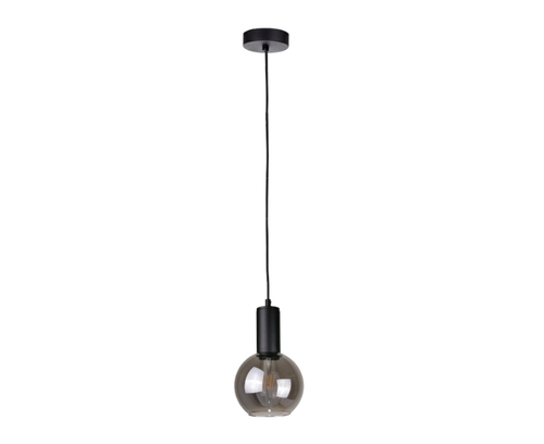Check Hanging lamp 1xE27 SUPRA BLACK