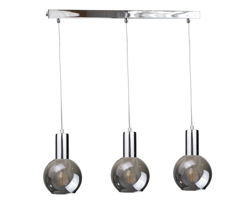 Check Hanging lamp 3xE27 SUPRA SILVER