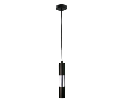 Check Hanging lamp 1xGU10 MAGNUM BLACK / SILVER