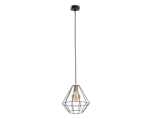 Check Hanging lamp 1xE27 FARO BLACK / GOLD