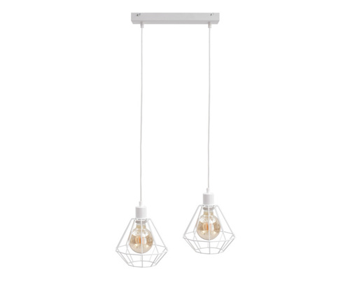 Check Hanging lamp 2xE27 FOSKAL WHITE